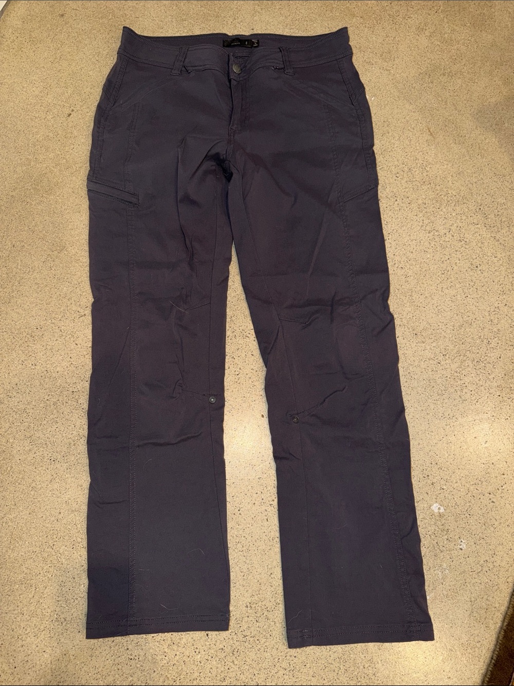 Prana Charcoal Stretch Active Pants size 8